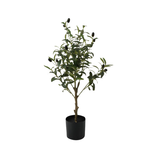 Potted Artificial Olive Tree