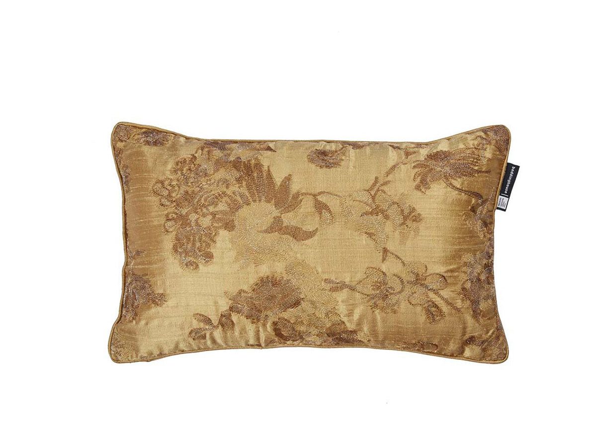 Van Gogh Fleur d'Or Embroidered Oblong Filled Cushion