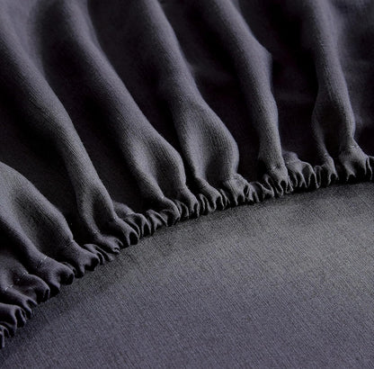 Bamboo Microfibre Sheet Set Charcoal