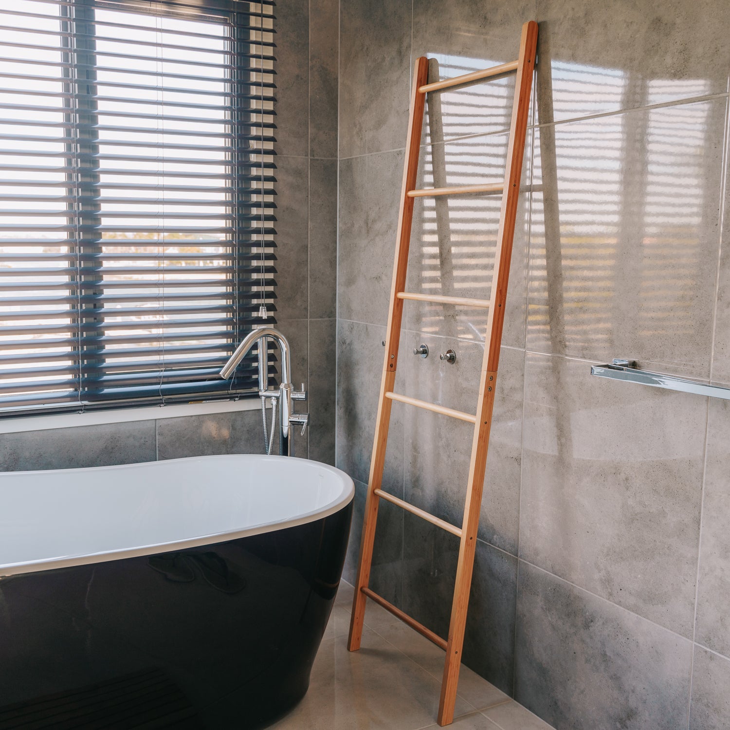 Bamboo Towel Ladder - 180cm