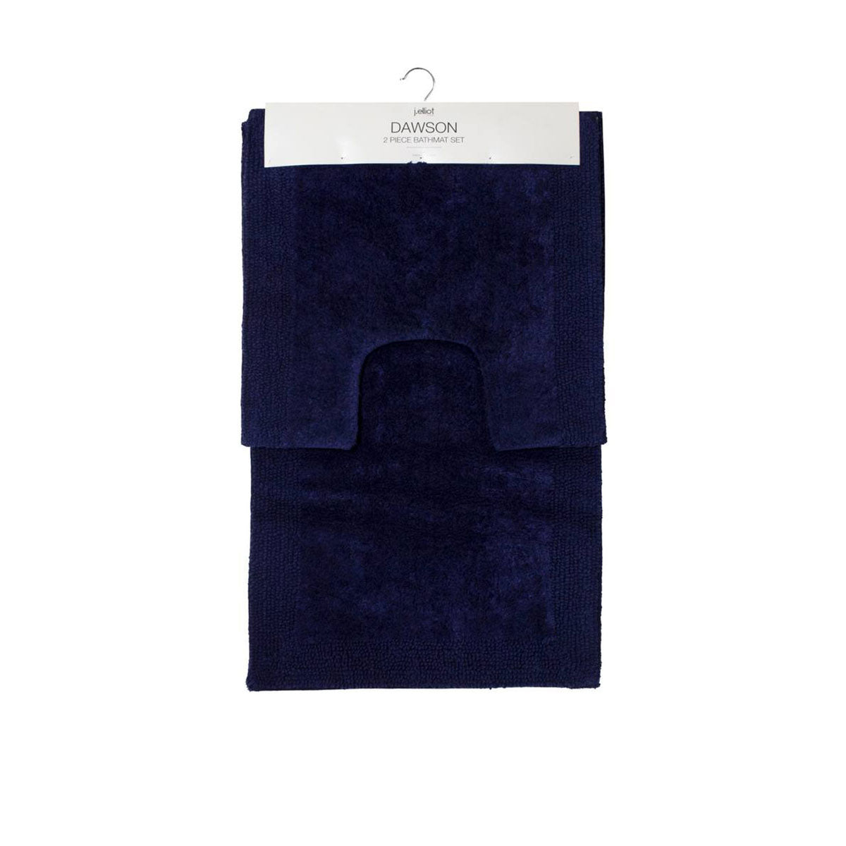 Dawson Bath Mat Set - Navy