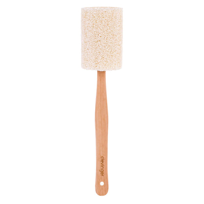 Eco Loofah with Wood Handle