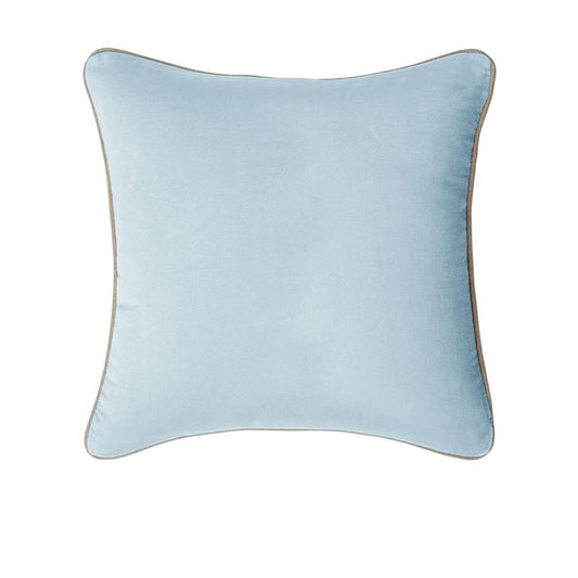 Gabriel Cotton Filled Cushion - Illusion Blue