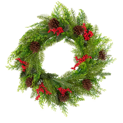 Pine Cone Christmas Wreath Decor