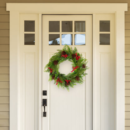 Pine Cone Christmas Wreath Decor