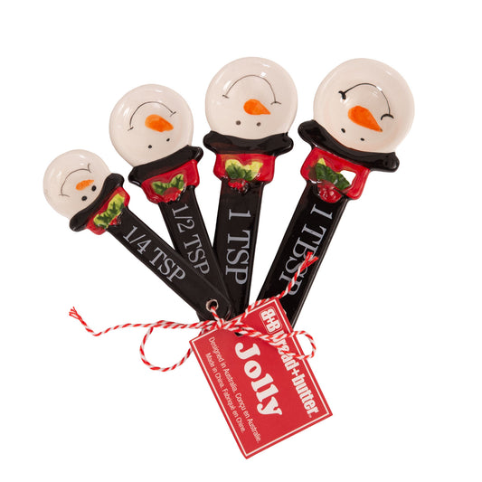 Snowman Measuring Spoons - Set of 4