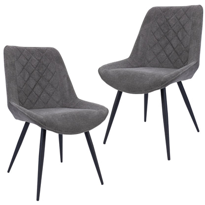 Helenium Dining Chair - Graphite (Set of 2)