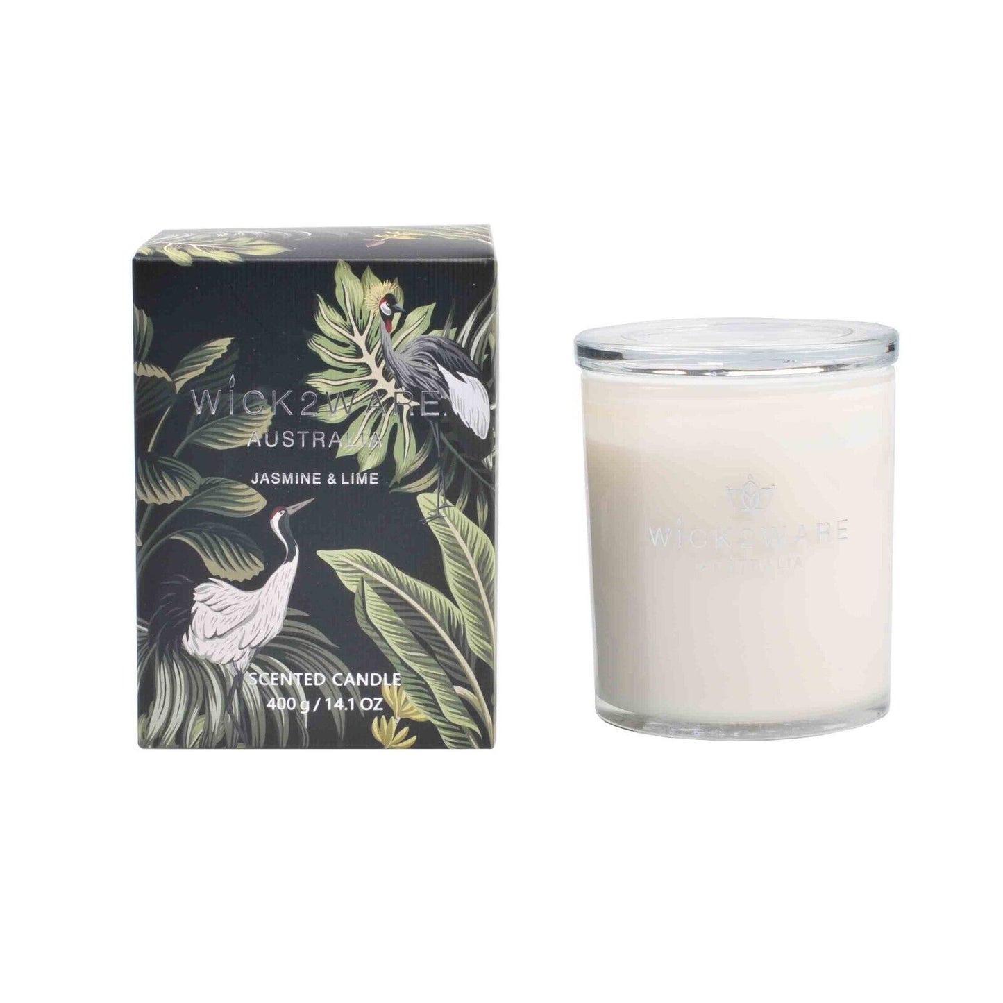 Jasmine and Lime Scented Candle - 400g