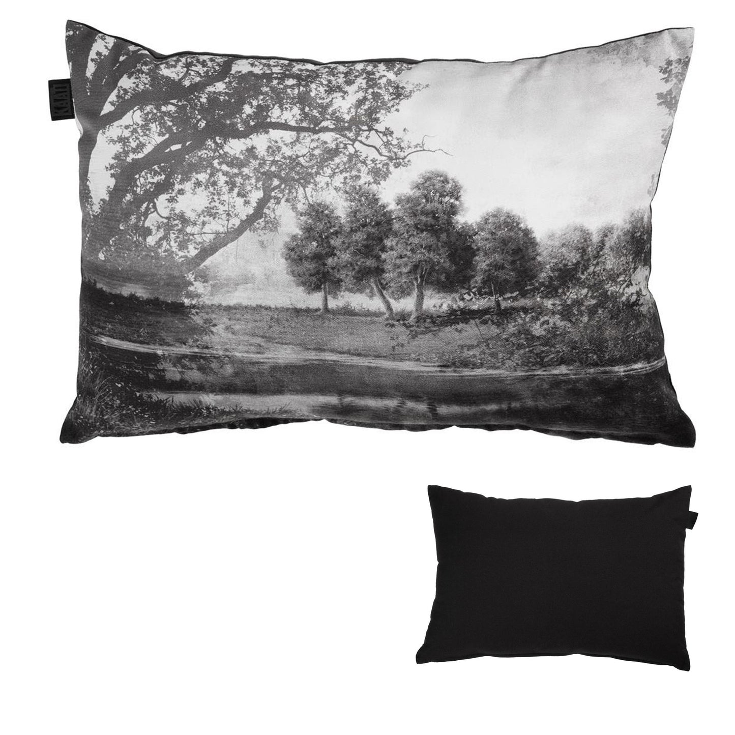 Phantom Filled Cushion -  Black