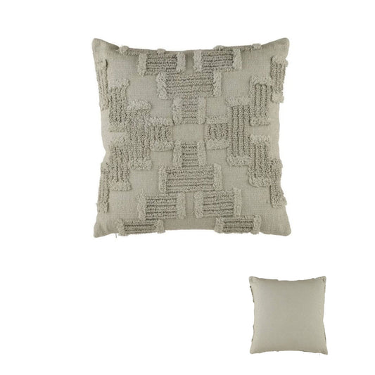 Roseto  Square Filled Cushion - Sage