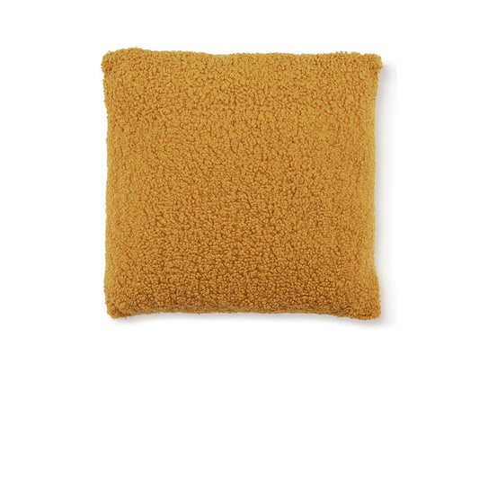 Sherpa Filled Square Cushion - Brown