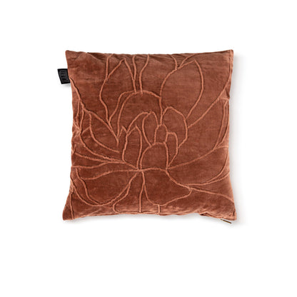 Thalia Filled Square Cushion - Terracotta