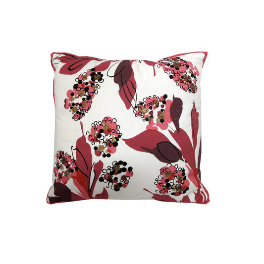 Amelia Applique Filled Cushion -  Pink