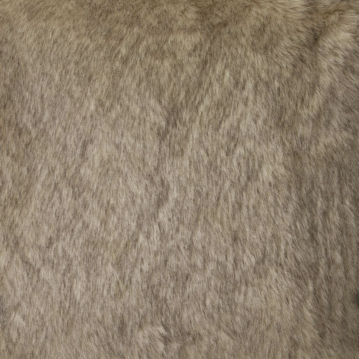 Fox Luxury Faux Fur Filled Cushion - Brown