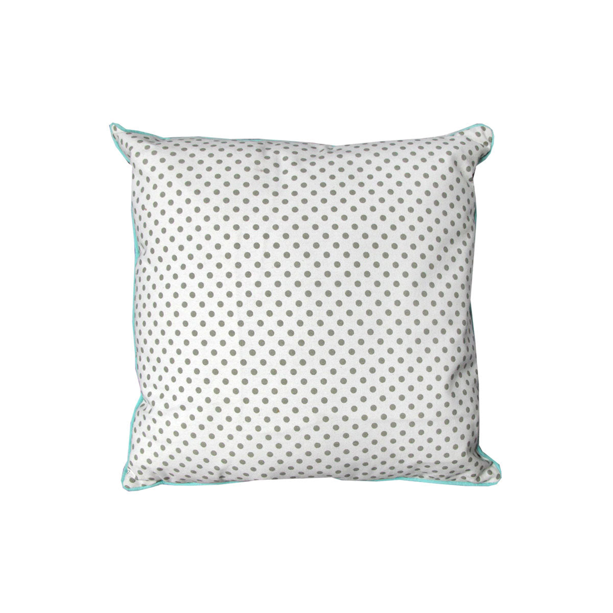 Lana Polka Blue Filled Cushion