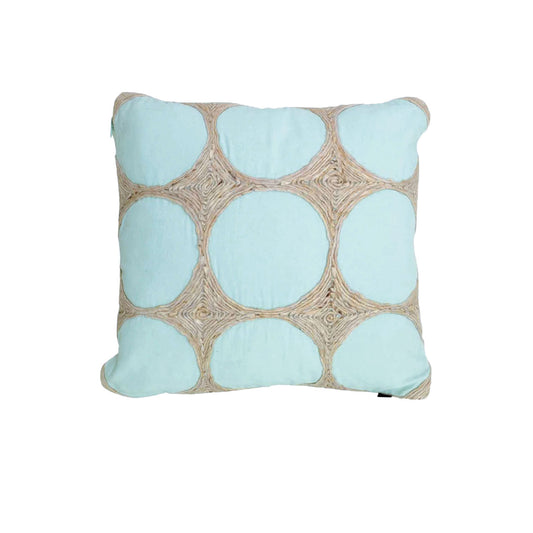 Napoleon Illusion Filled Cushion - Blue