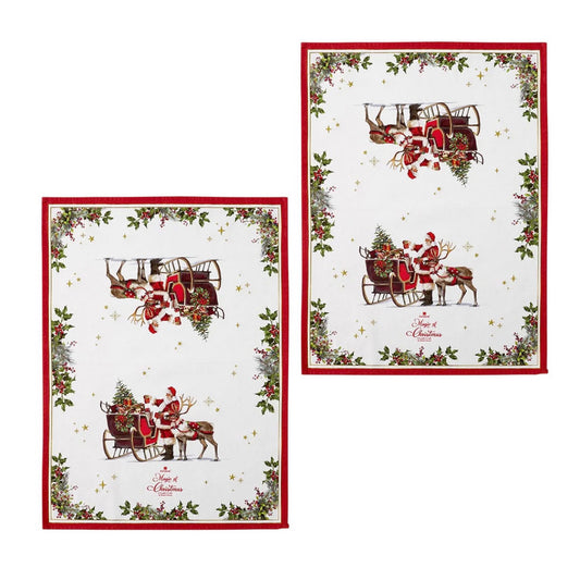 Magic of Christmas Kitchen Towels - Set of 2