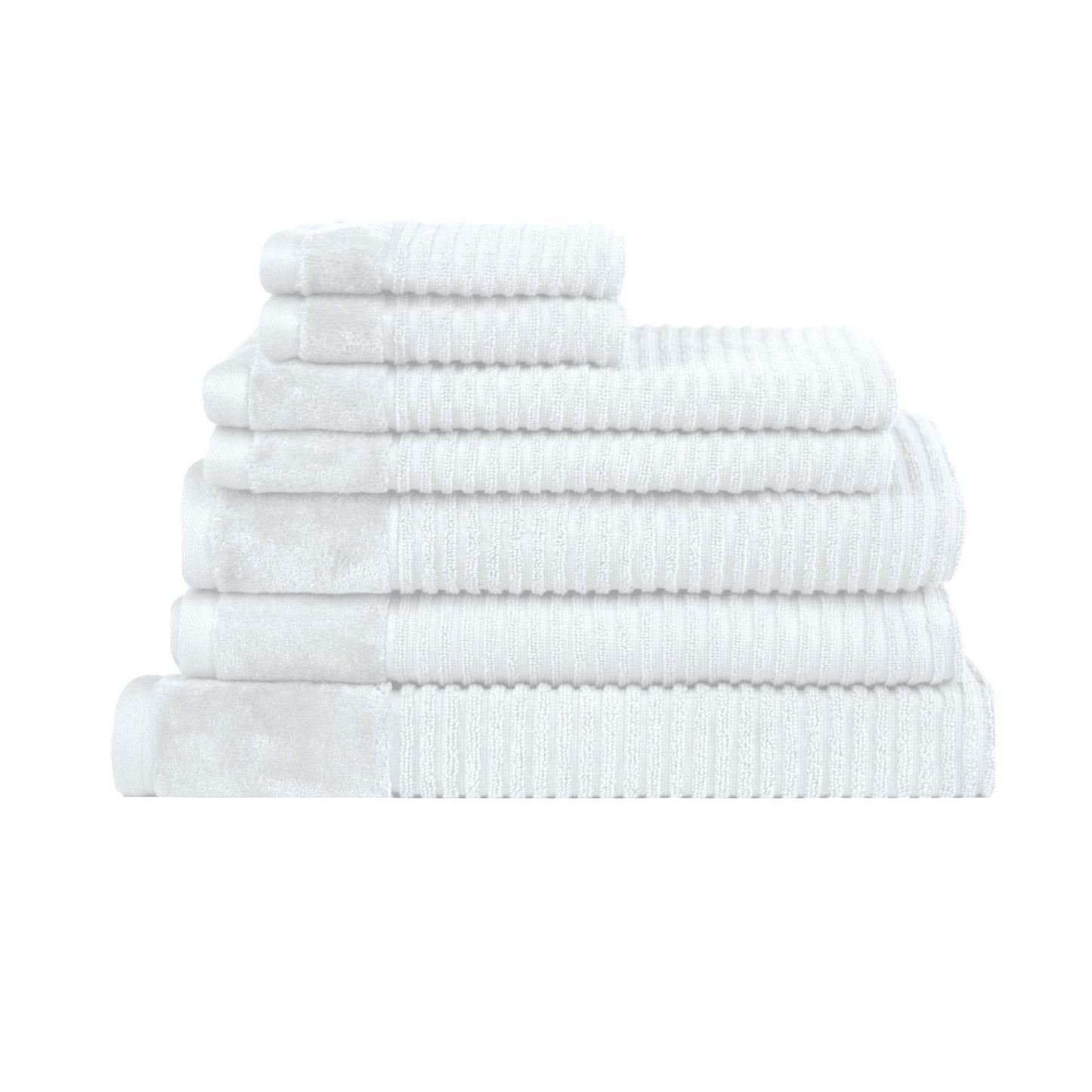 Bathroom Towel Set - White