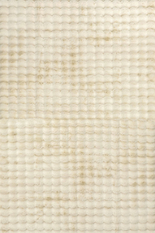 Bubble Rectangle Rug - Natural (140X70)