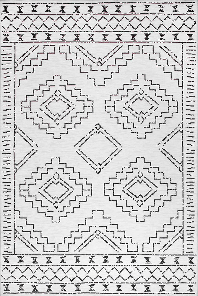 Kindred Leeroy Rectangle Rug - White (220X150)