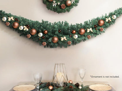 Garland Christmas Decoration Green - 2.1m