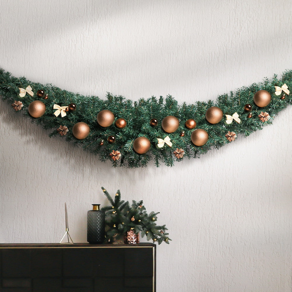 Garland Christmas Decoration Green - 2.1m