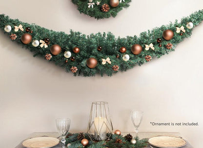 Garland Christmas Decoration Green - 2.4m