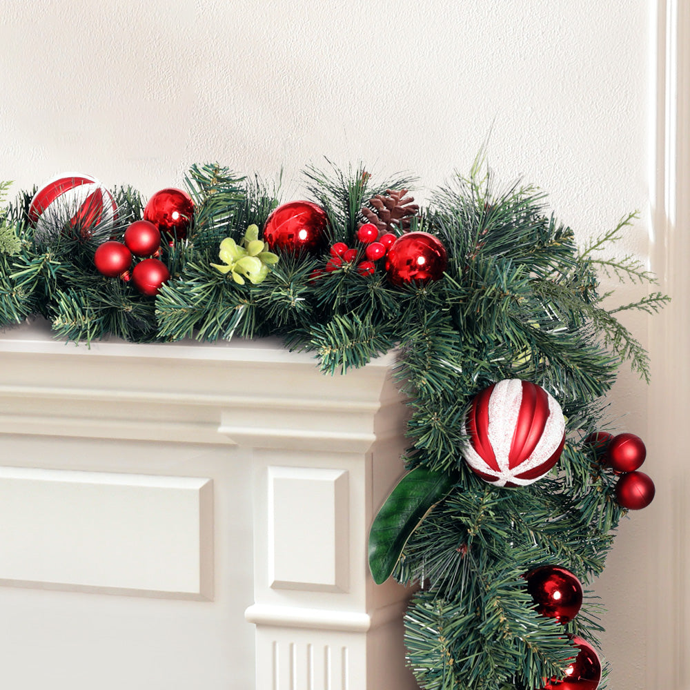 Garland with Decorations - 2.7m