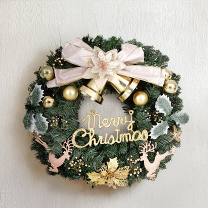 Wreath with Flowers and Baubles