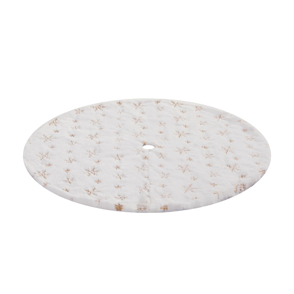 Snowflake Tree Skirt - White (90cm)