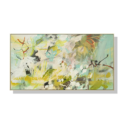 Summer Dream Gold Frame Canvas Wall Art