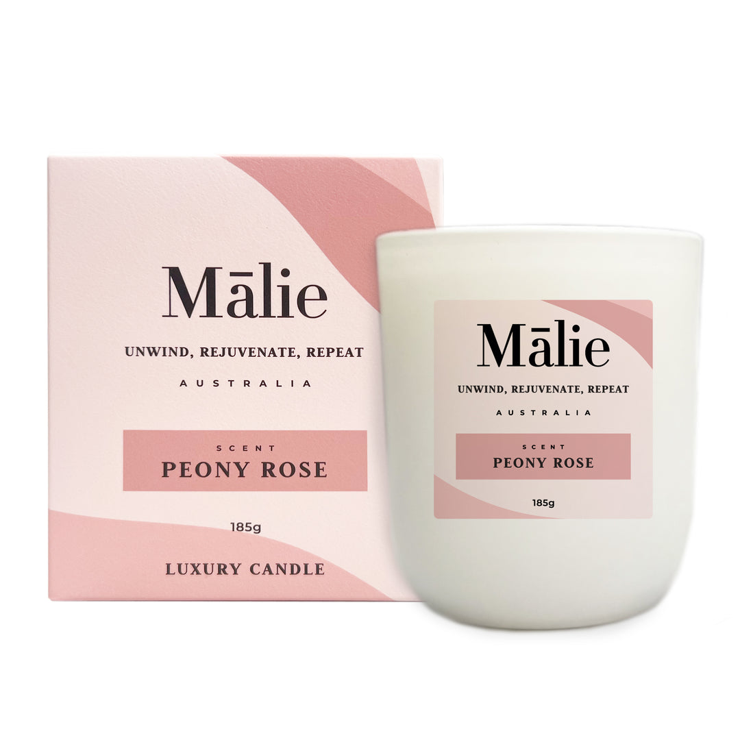 Peony Rose Luxury Soy Candle