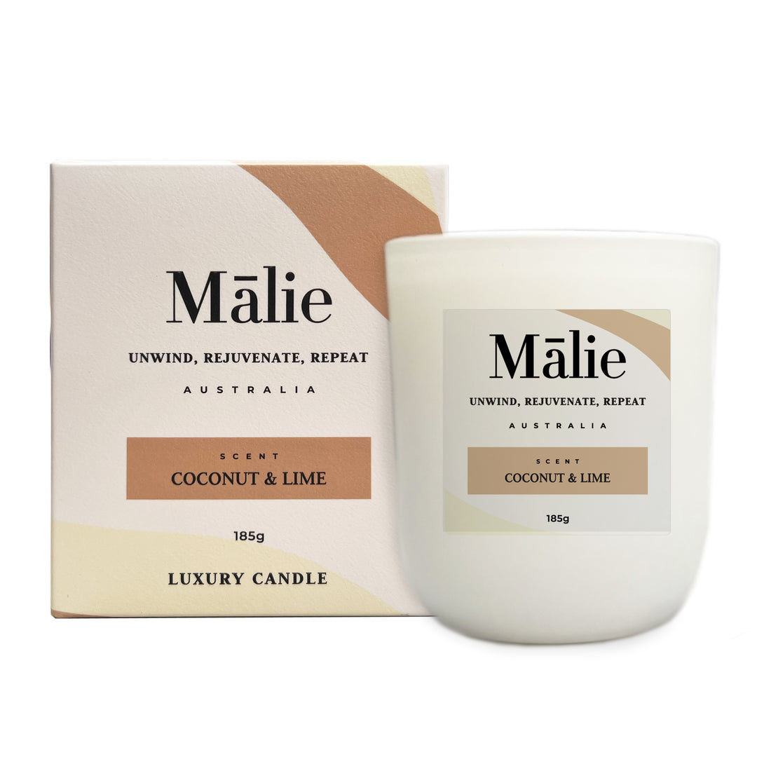 Coconut & Lime Luxury Soy Candle