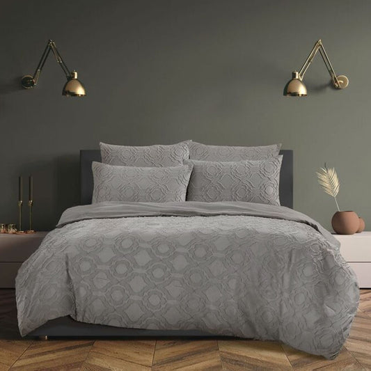5 Piece Comforter Set - Millicent Storm Grey